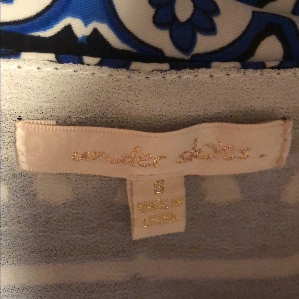 Pattern Quarter Length blouse - Picture 3 of 3